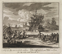 KG 08776
<br/>
't Schip by mooy weer in het Ys verlooren ...
<br/>
<em>Laan, Adolf van der</em>